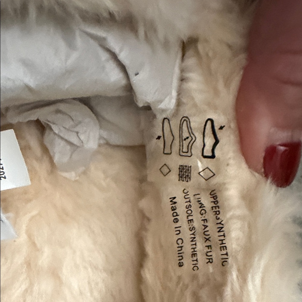 J. Crew Metallic Gray Slippers with Cream Lining - Picture 8 of 8
